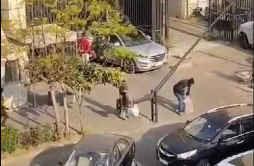 نهب البنك المركزى السورى فى دمشق