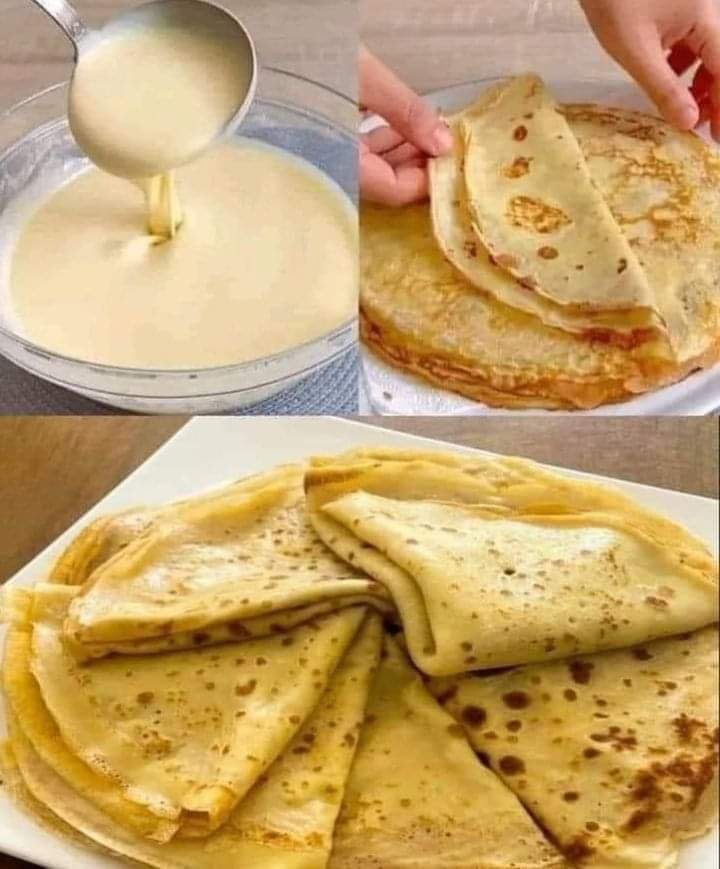 طريقة عمل الكريب الحلو
