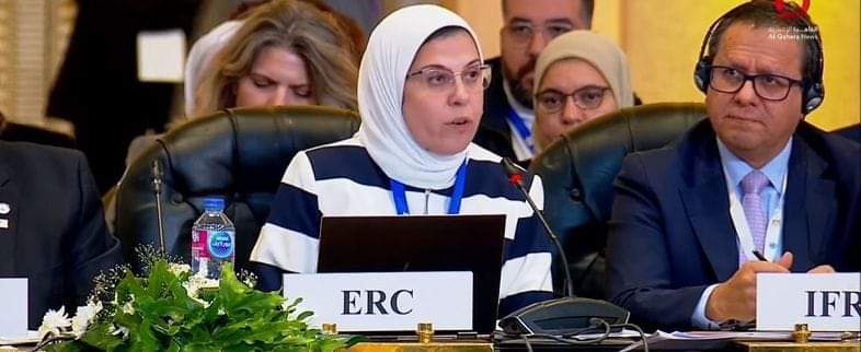 الهلال الأحمر : نعمل مع الشركاء من كافة الأطراف لتعزيز الإستجابة الإنسانية بغزة