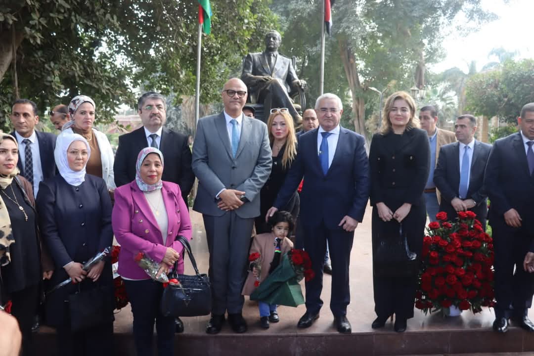 محافظ القليوبية يستقبل سفير أذربيجان بالقناطر الخيرية