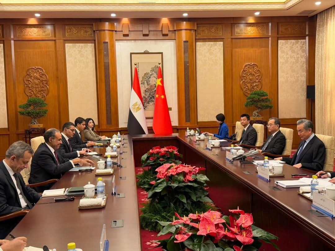 الصين تدعم حق مصر المشروع فى حماية أمنها المائى والغذائى