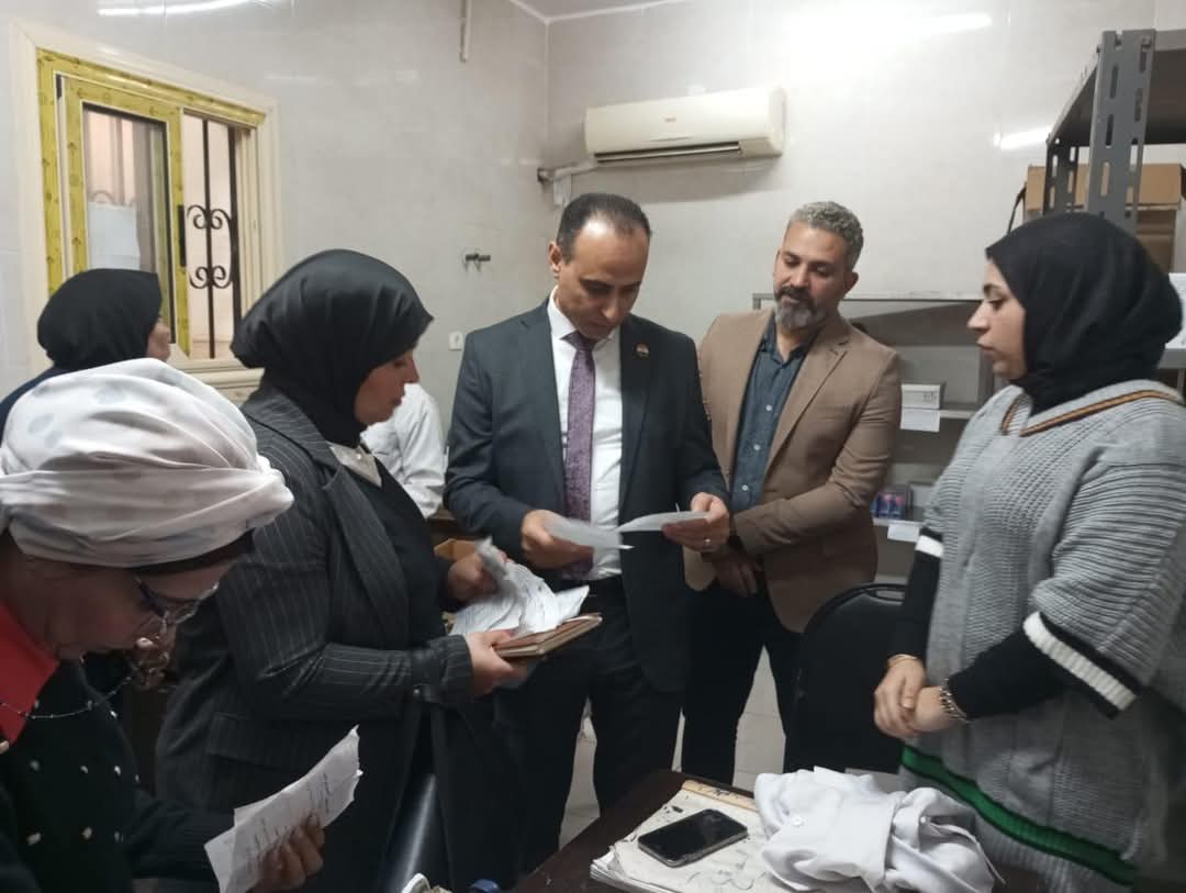 الصحة: فريق الحوكمة والمراجعة الداخلية يتفقد مستشفى الزقازيق العام