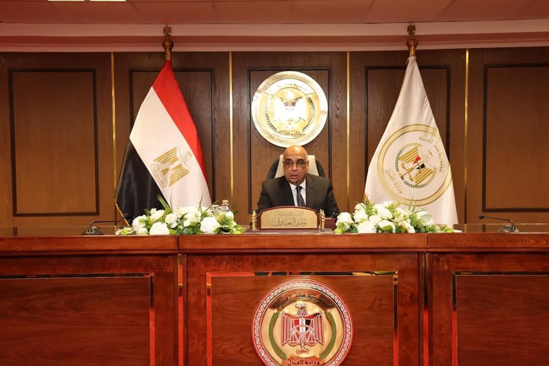 وزير العدل يشهد أداء اليمين القانونية للأعضاء الجدد بالشهر العقارى والتوثيق