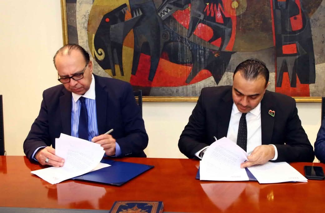 بروتوكول تعاون بين هيئة المعارض و نظيرتها الليبية للتبادل والترويج التجارى