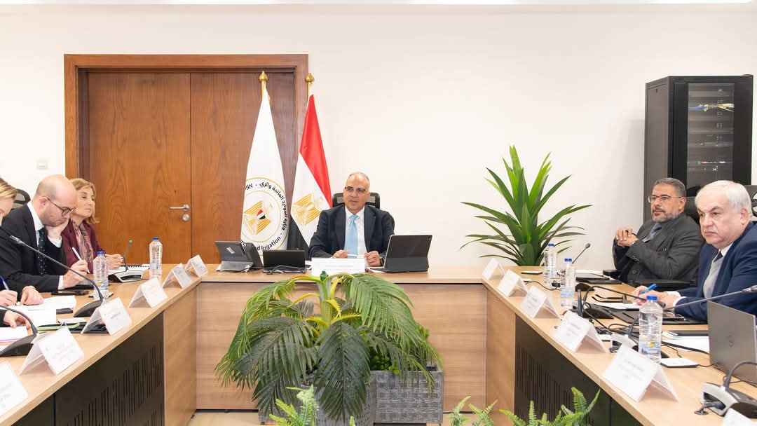 إعلان الشراكة المائية بين مصر والإتحاد الأوروبى