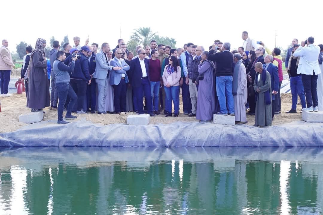 المشاط تتفقد أعمال تطور الرى ومحطات الطاقة الشمسية والمدارس الحقلية والزراعية بمنطقة غرب سمالوط
