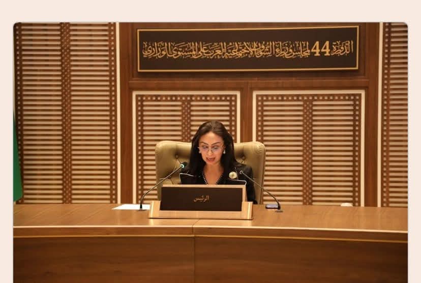 وزيرة التضامن تشارك فى الجلسة الإفتتاحية الـ44 لمجلس وزراء الشؤون الإجتماعية العرب
