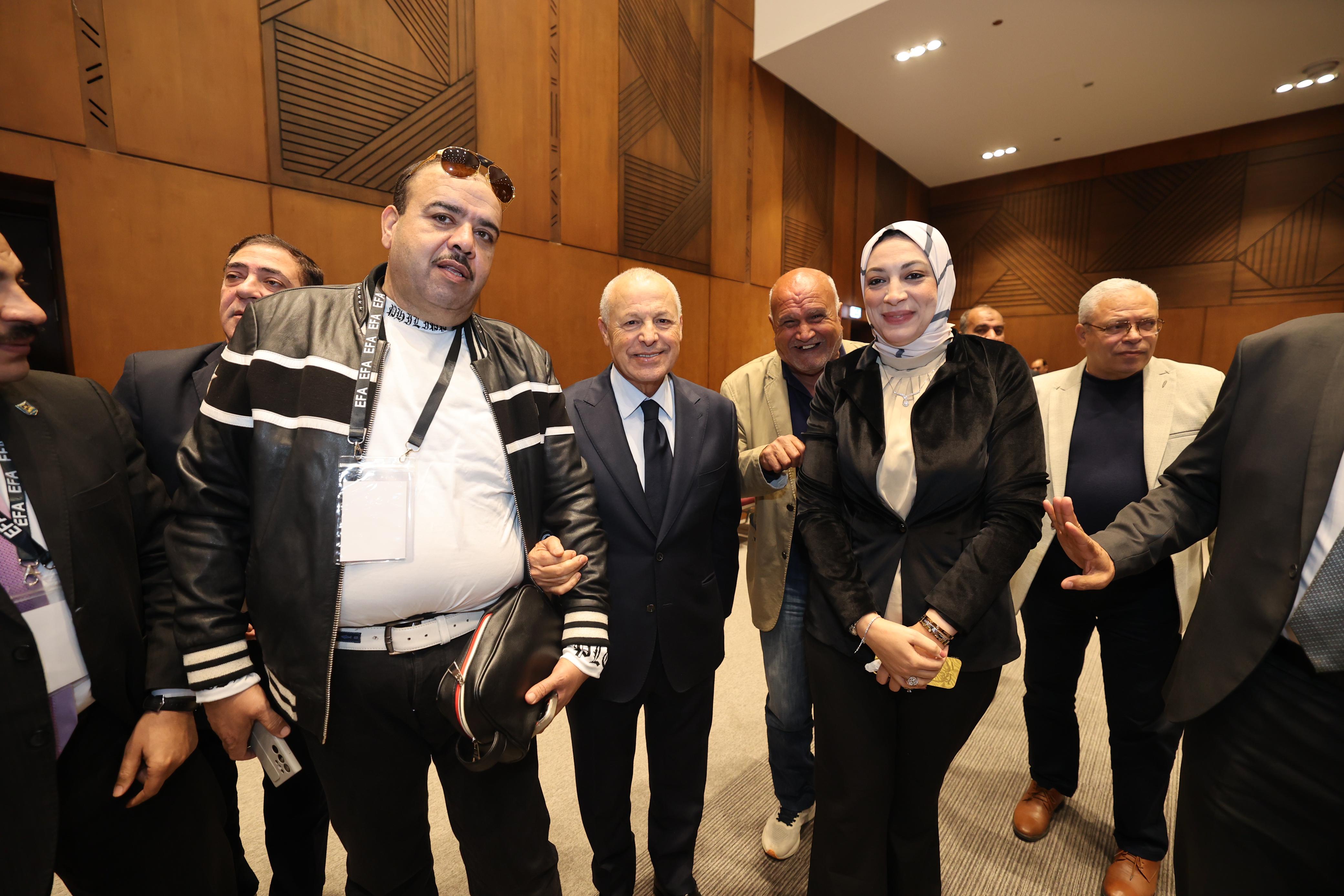 أبوريدة رئيسا لاتحاد الكرة بتأييد 99% من الجمعية العمومية
