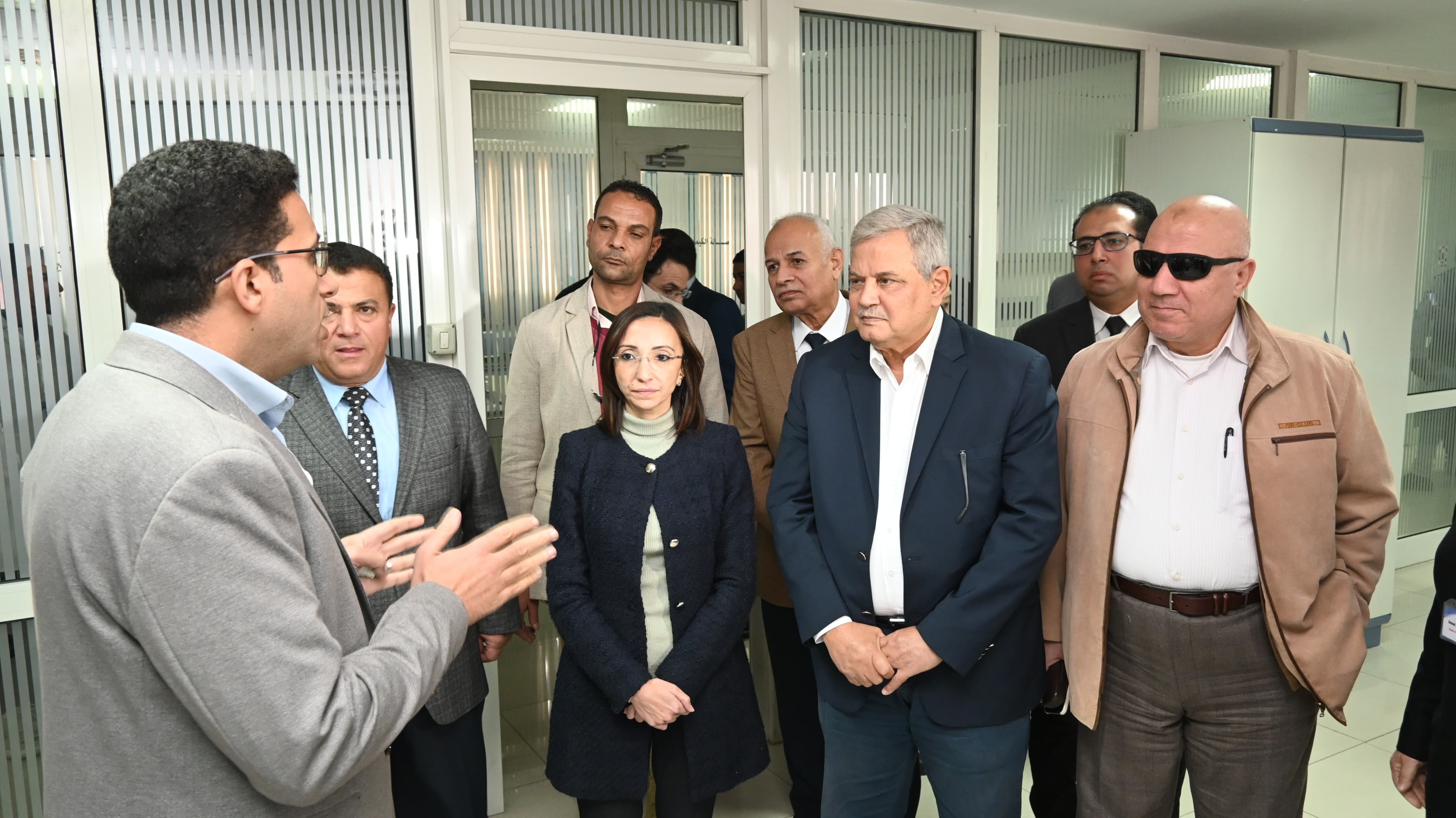 محافظ البحيرة ورئيس القابضة للمياه يتفقدان مركز التدريب بشركة مياه البحيرة