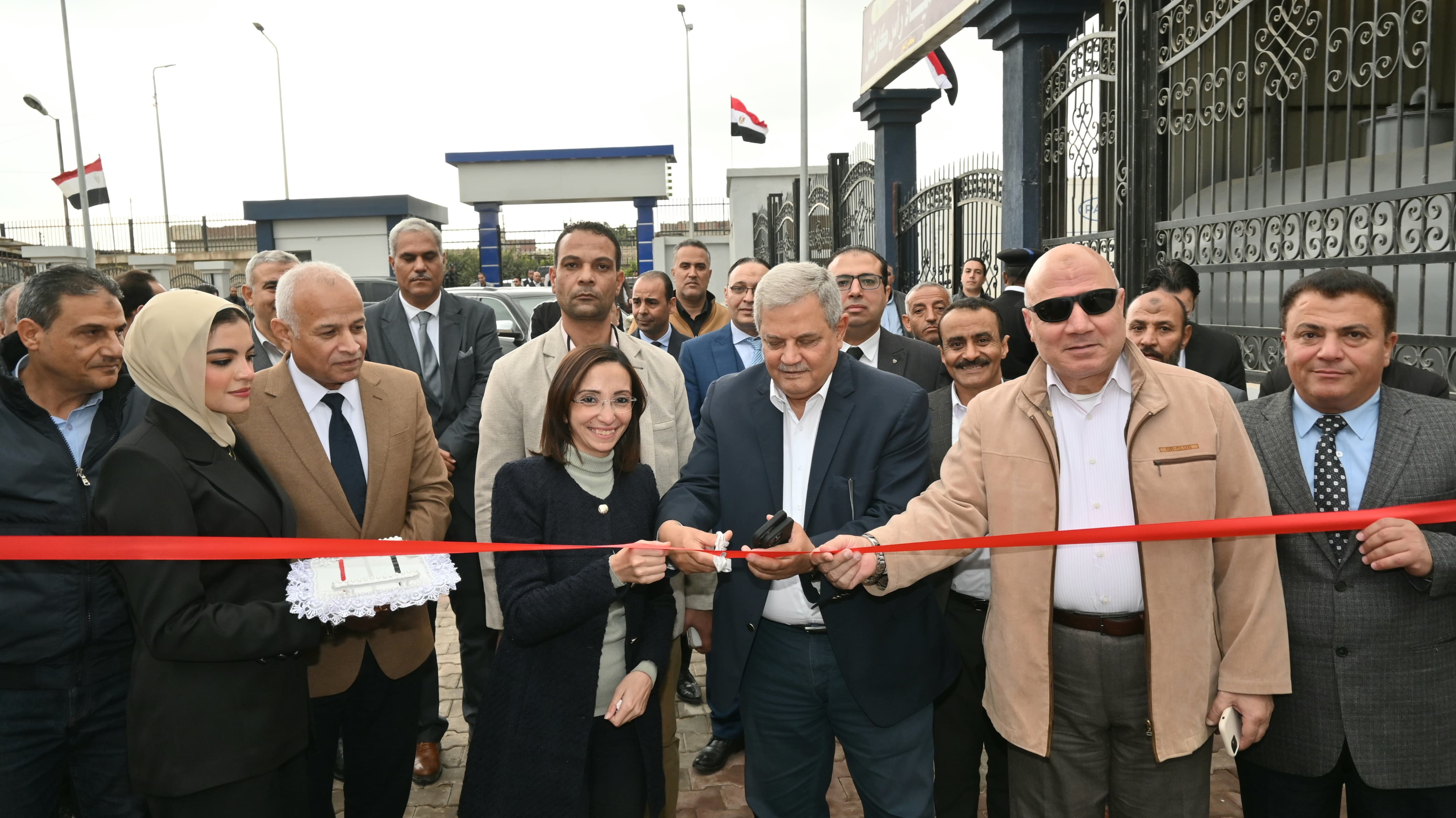 البحيرة.. افتتاح مركز خدمة العملاء برأس كاوتش بكفر الدوار