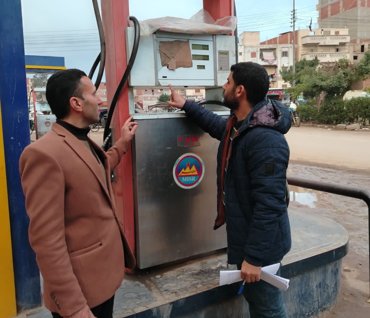 ضبط محطتين وقود للتصرف في 3913 لتر سولار