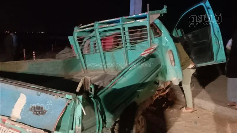 وفاة 8 عمال وإصابة 4 آخرين إثر حادث بمطروح