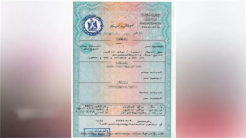 خطوات استخراج شهادة ميلاد أون لاين في مصر