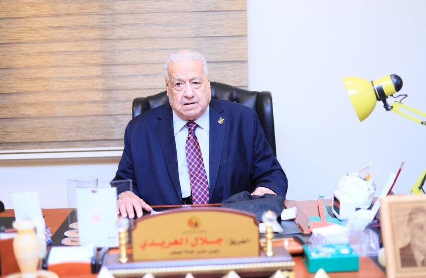 وفاة الفريق جلال هريدى..رئيس حزب حماة الوطن
