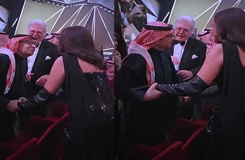 أنغام تتجاهل التعليق على قبلات عبد المجيد عبد الله.. بنشر صور استعدادات حفلها بالدوحة