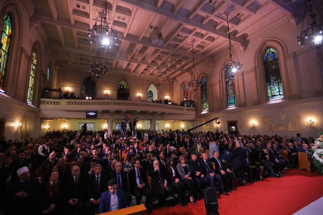 الطائفة الإنجيلية تحتفل بعيد الميلاد المجيد وتقدم الشكر للرئيس