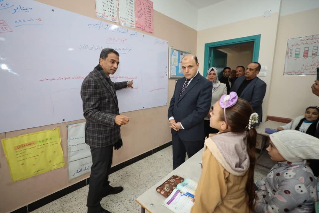 محافظ كفرالشيخ: نسعى لتوفير بيئة تعليمية ملائمة ومجهزة بأحدث الوسائل