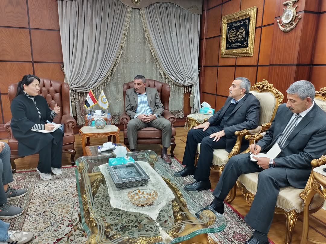 ميناء دمياط وشركة شينشينغ الصينية يبحثان التعاون بمجال الخدمات اللوجستية