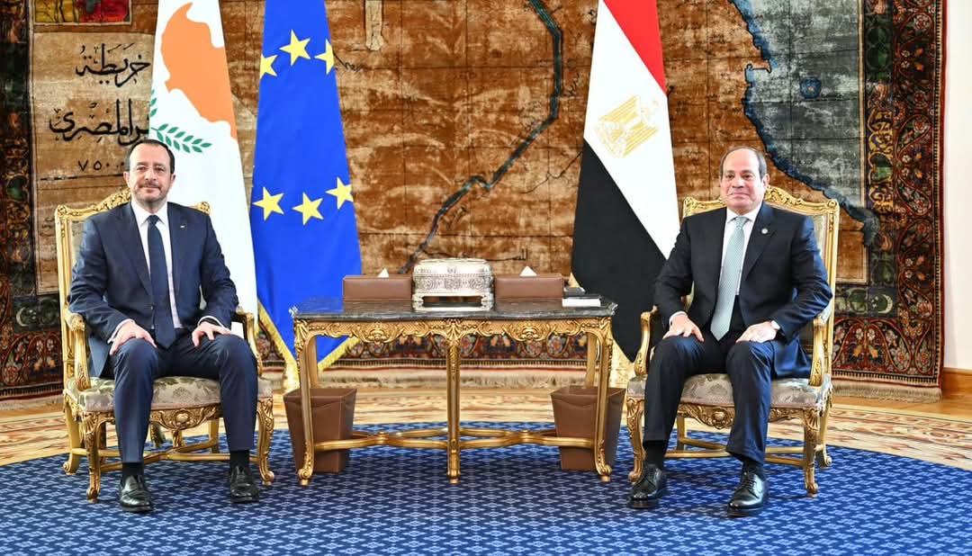 الرئيس: نتطلع لنقل الغاز الطبيعى من قبرص إلى محطات التسييل المصرية