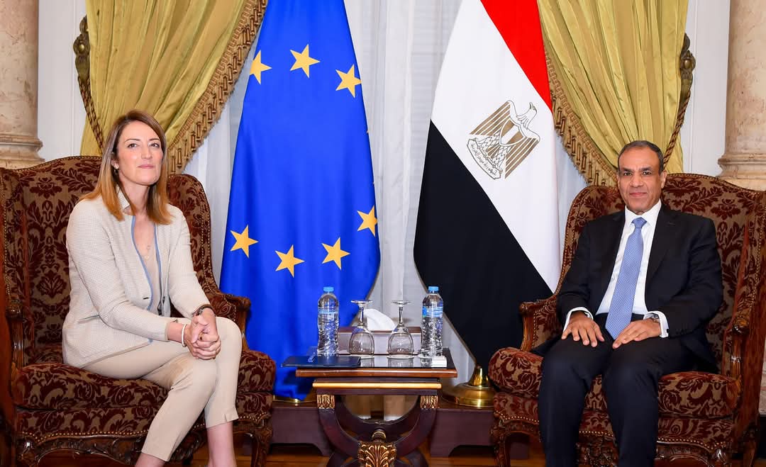 وزير الخارجية والهجرة يستقبل رئيسة البرلمان الأوروبى 