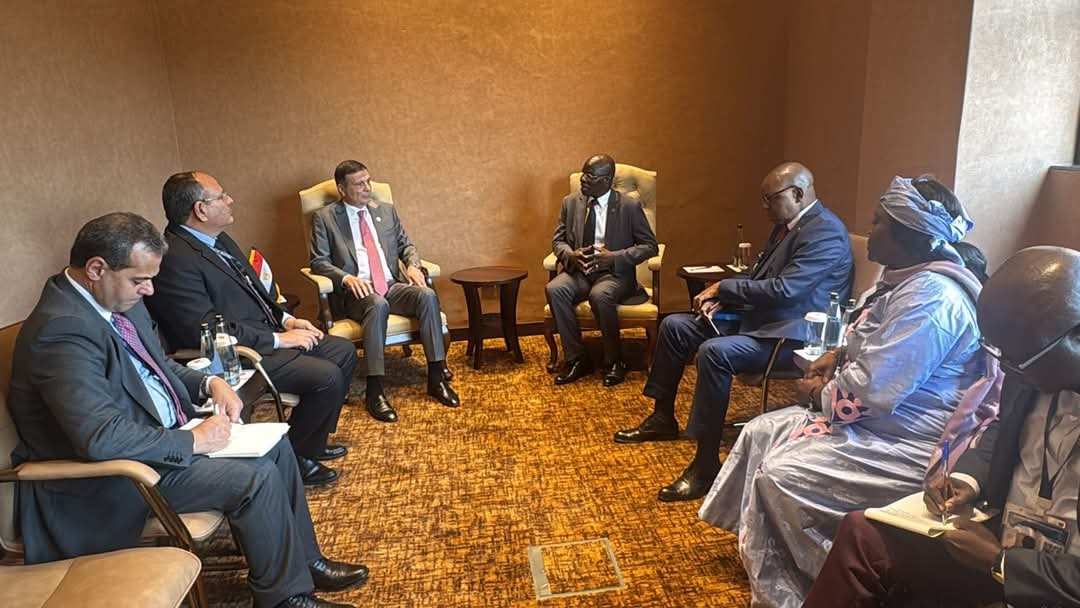 "فاروق" يلتقي وزراء زراعة مدغشقر وجنوب السودان وأفريقيا الوسطى ومدير البحوث الزراعية بالاتحاد الأفريقى