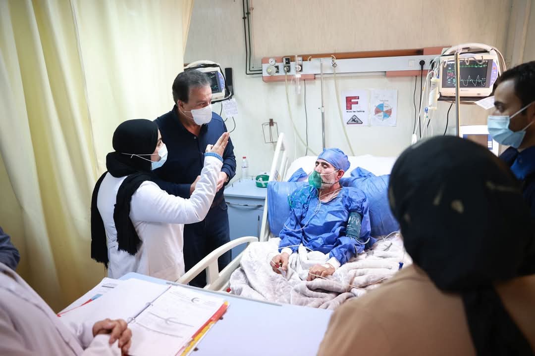 وزير الصحة يتفقد مستشفى جراحات اليوم الواحد بأشمون