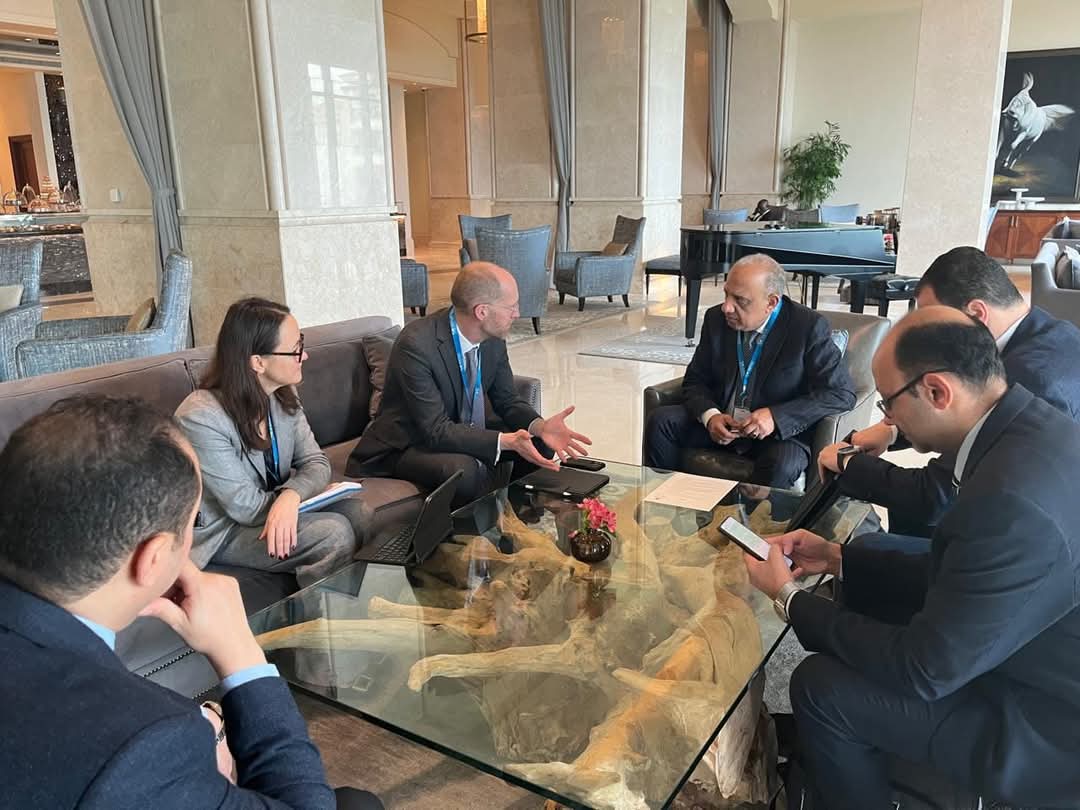 وزير الكهرباء يبحث مع وفد بنك إعادة الإعمار والتنمية الأوروبى دعم وتعزيز التعاون المشترك