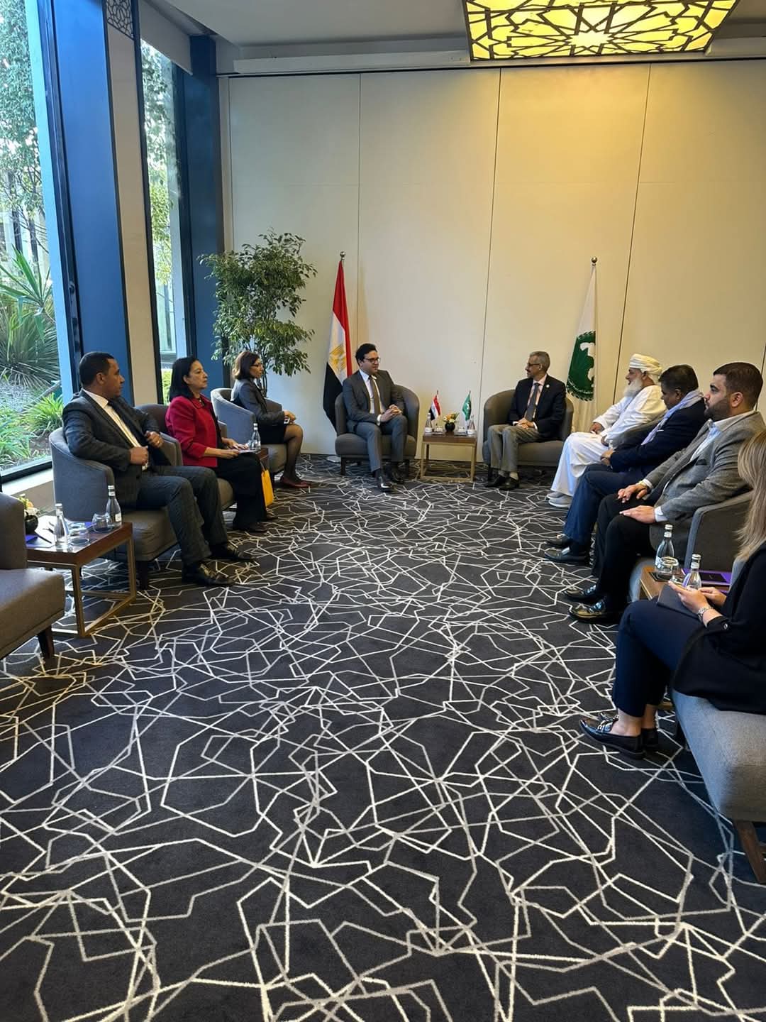 وزير الثقافة يلتقي المدير العام لمنظمة "الألكسو"