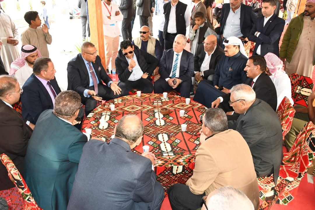 وزير الرياضة ومحافظ جنوب سيناء يشهدان ختام المهرجان العربى للهجن والتراث