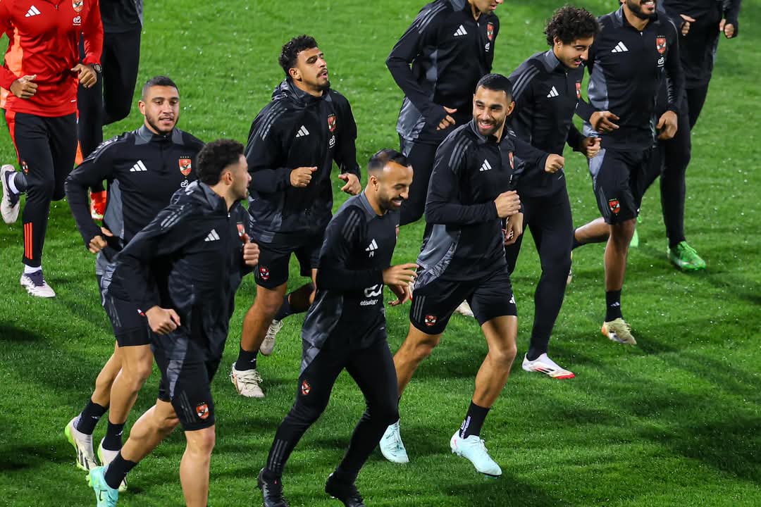 الأهلى جاهز لمواجهة أورلاندو بايرتس الجنوب إفريقى