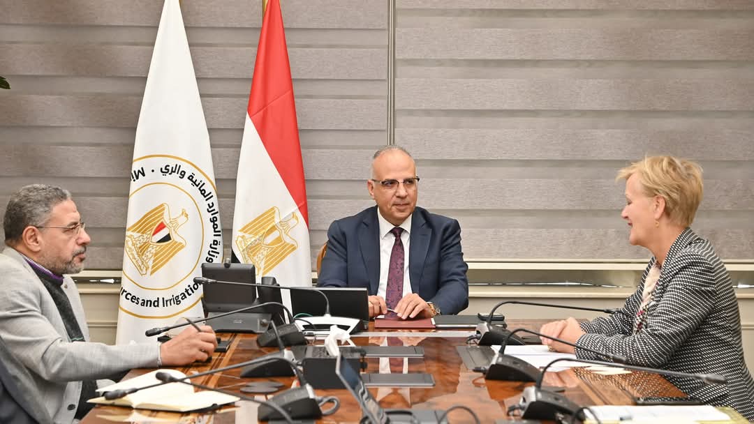 وزير الرى:دعم أوروبى  لجهود مصر فى مواجهة تحديات ندرة المياه والأمن الغذائى