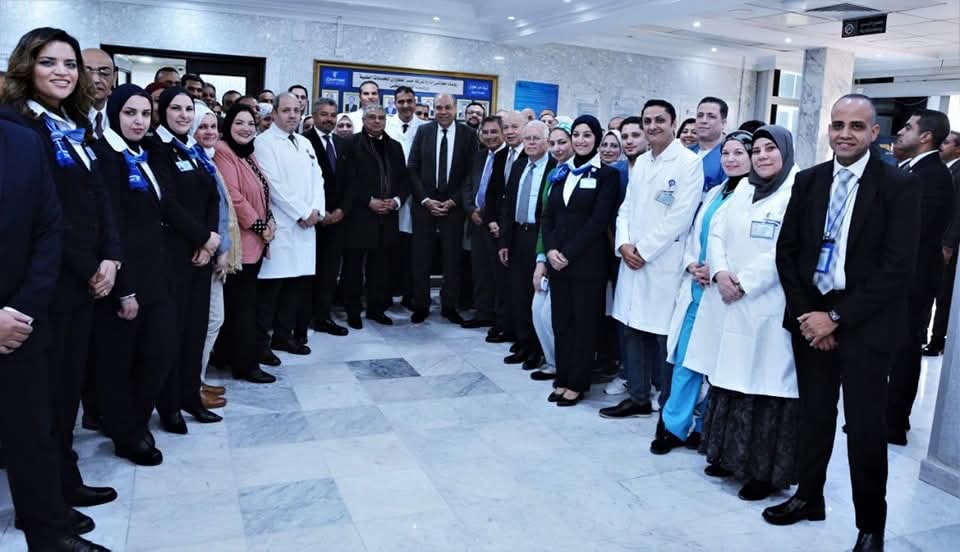 وزير الطيران المدنى يشهد افتتاح وحدة زرع النخاع الجديدة بمستشفى مصر للطيران