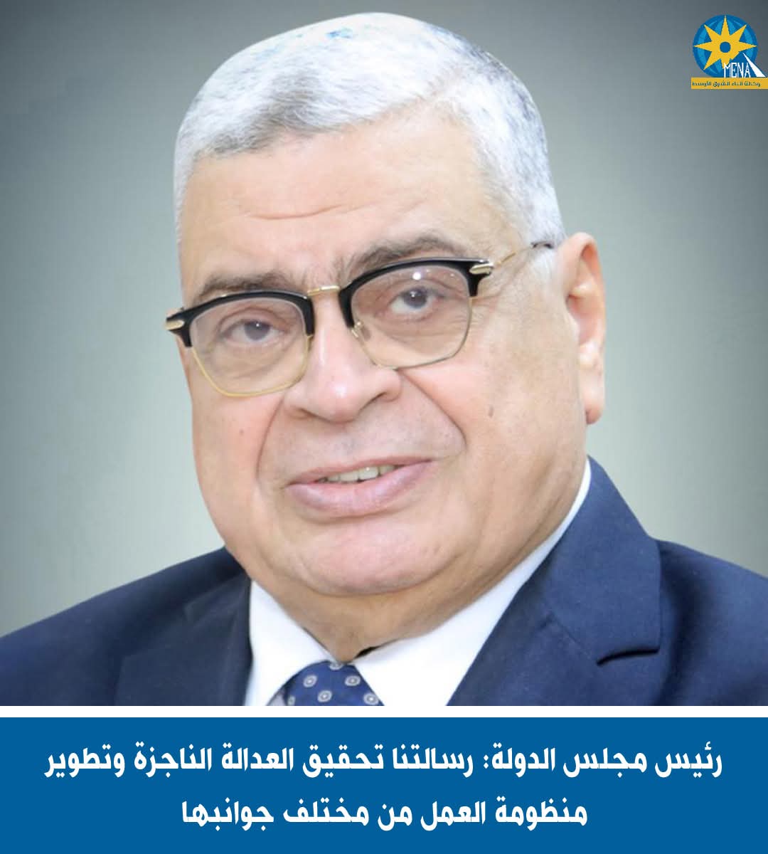 رئيس مجلس الدولة: رسالتنا تحقيق العدالة الناجزة وتطوير منظومة العمل