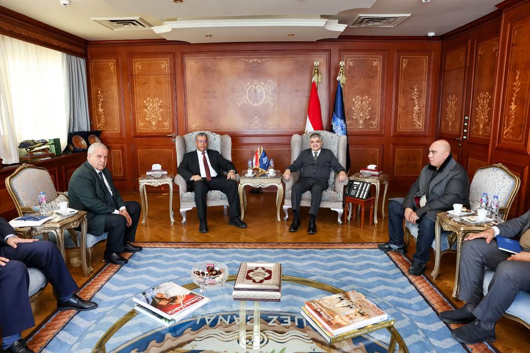الفريق ربيع يبحث سبل التعاون المشترك مع وفد شركة إعمار ليبيا القابضة
