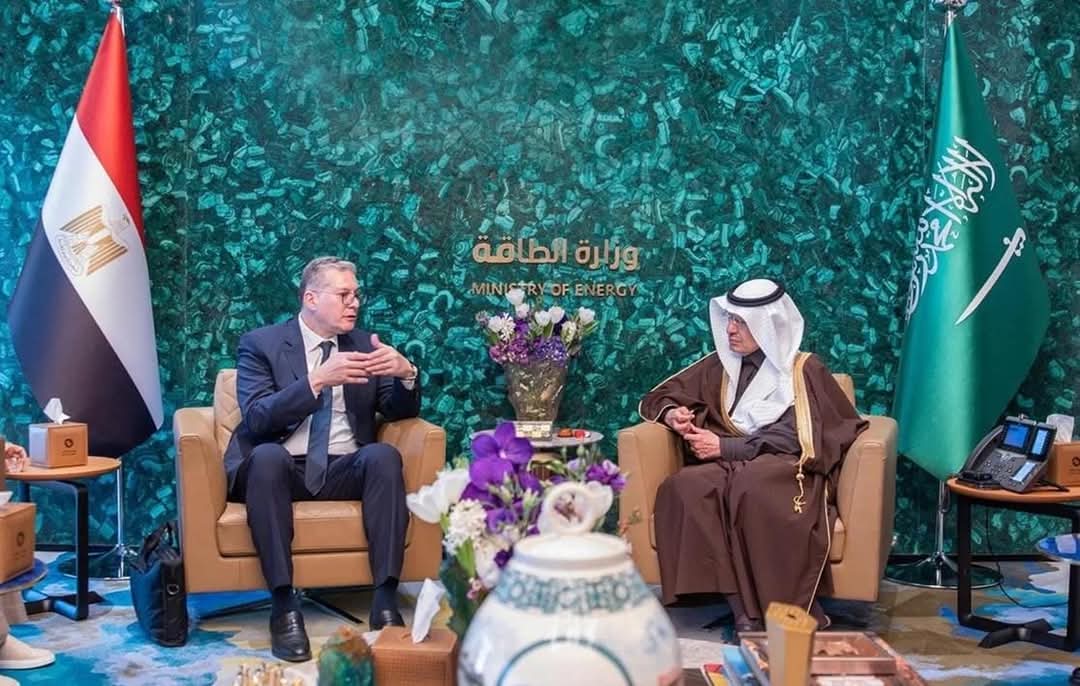وزير البترول يلتقى وزير الطاقة السعودى