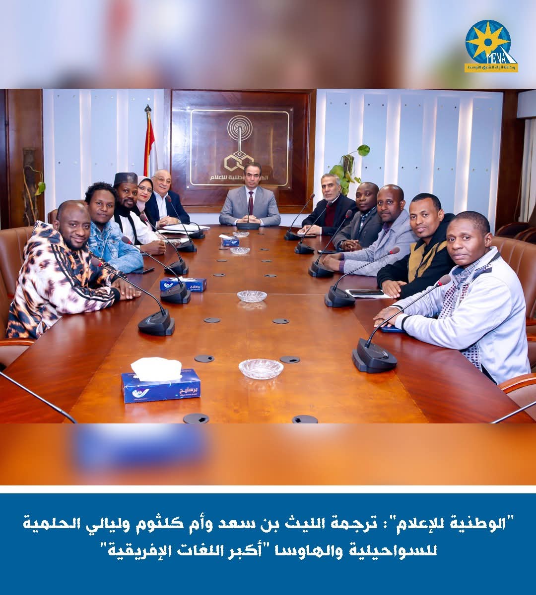 "الوطنية للإعلام": ترجمة الليث بن سعد وأم كلثوم وليالى الحلمية للسواحيلية والهاوسا "أكبر اللغات الإفريقية"