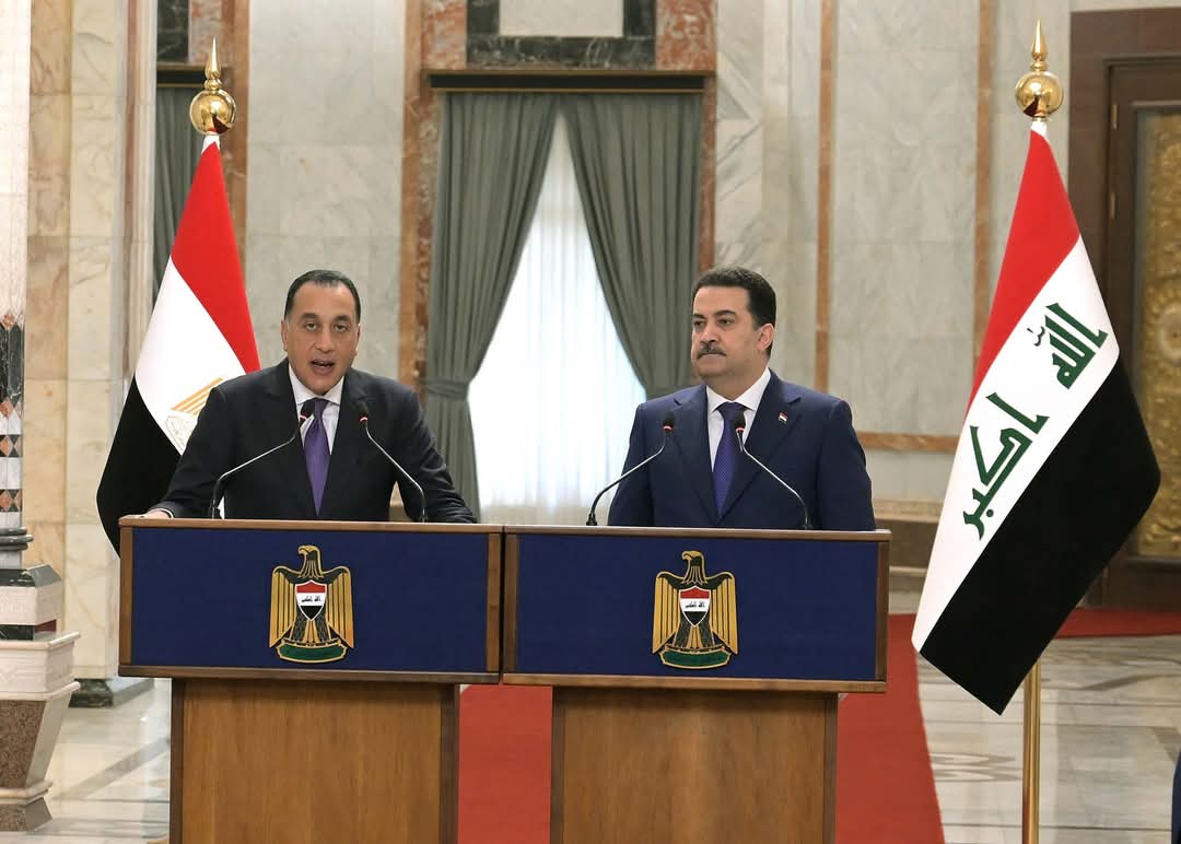 مدبولى من بغداد: رفض تام لتهجير الفلسطينيين لأى دولة من دول الجوار