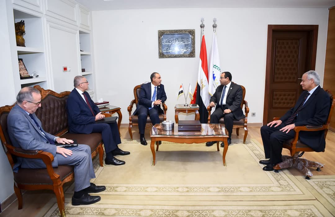 وزير الخارجية والهجرة يلتقى رئيس الجهاز المركزى للتنظيم والإدارة