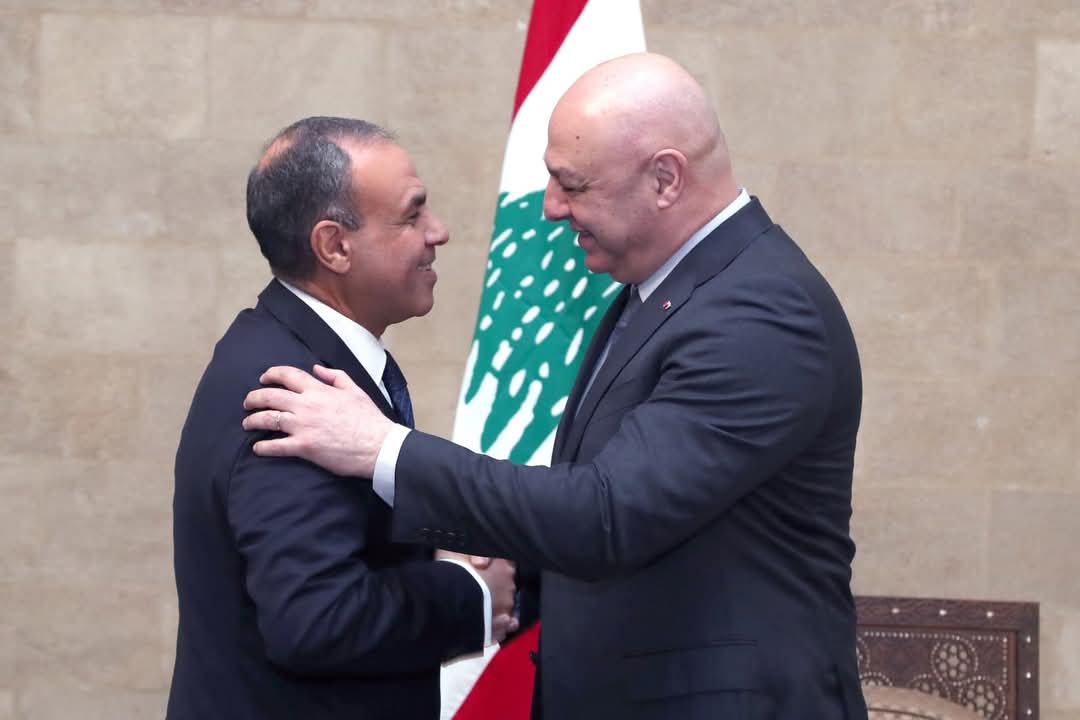 وزير الخارجية يلتقى رئيس الجمهورية اللبنانية