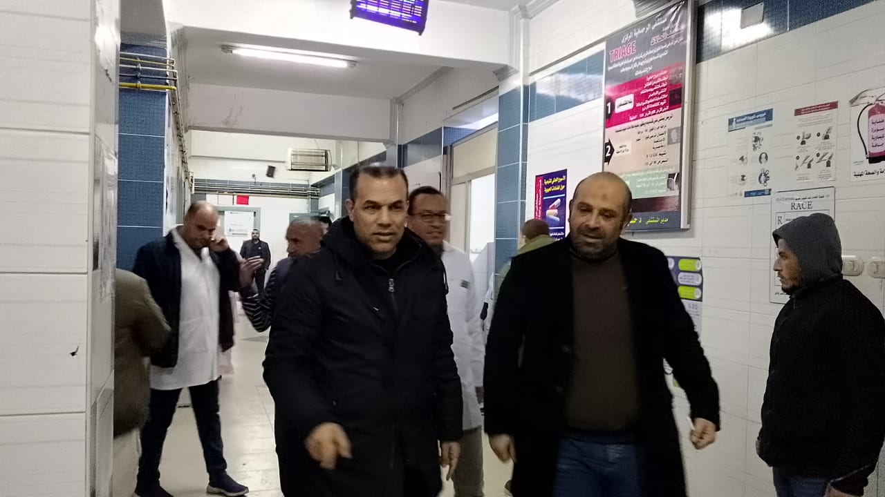 وكيل الصحة.. يتابع خطة التأمين الطبي للاحتفال بعيد الميلاد المجيد