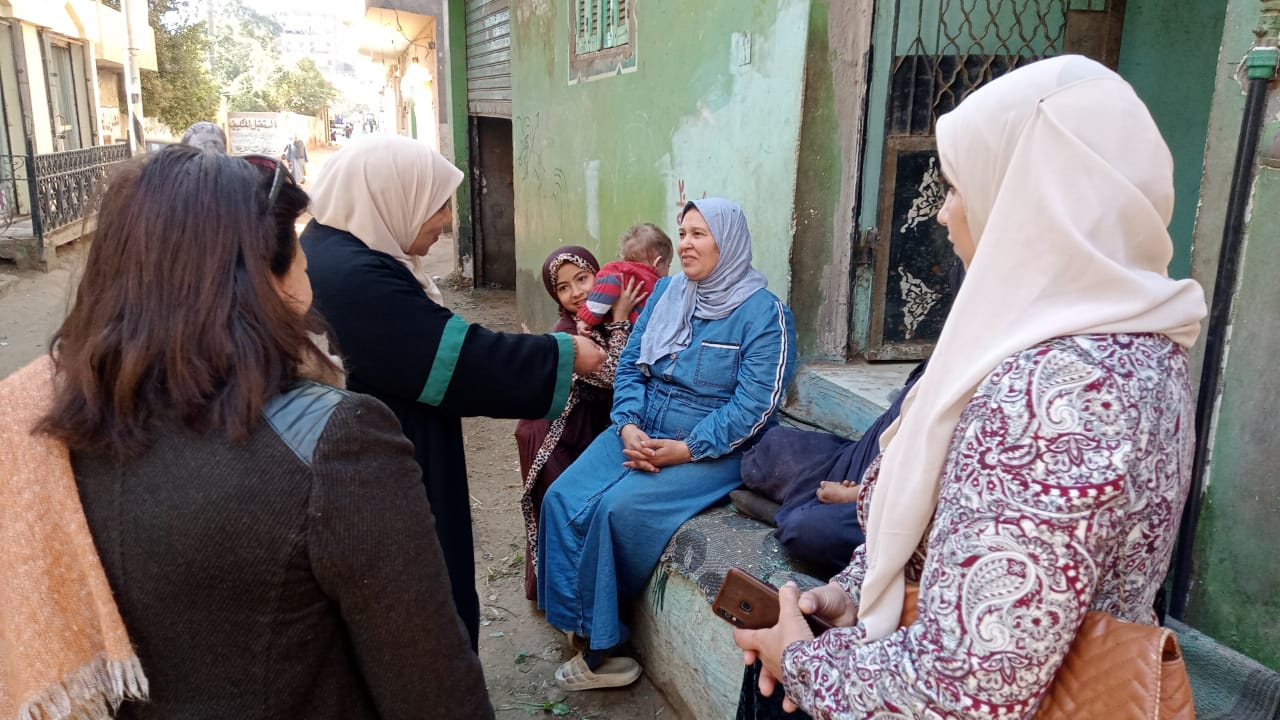 قومي المرأة بالبحيرة يطلق حملة طرق الأبواب