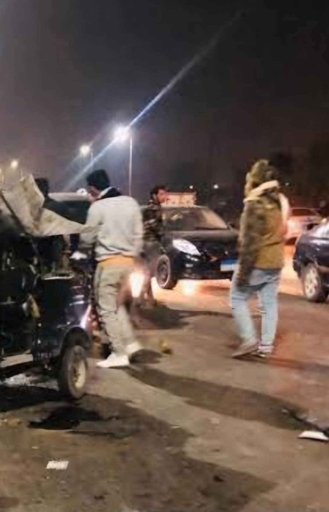 وفاة سائق توك توك إثر غيبوبة على الطريق الدائري بأبشواي بالفيوم