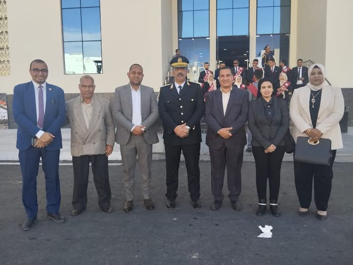 أعضاء محاكاة مجلس الشيوخ بقنا يهنئون مدير الأمن بعيد الشرطة الـ73