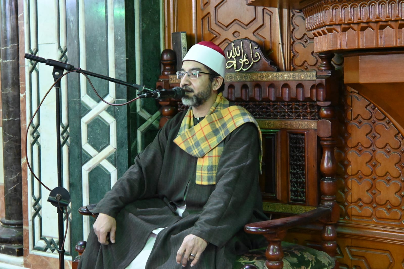 السكرتير العام لمحافظة البحيرة يشهد الاحتفال بذكرى الإسراء والمعراج‎