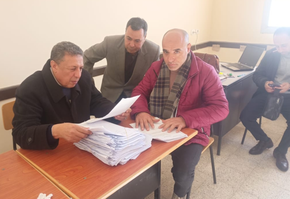 انتظام امتحانات الفصل الدراسي الأول لصفوف النقل بالبحيرة