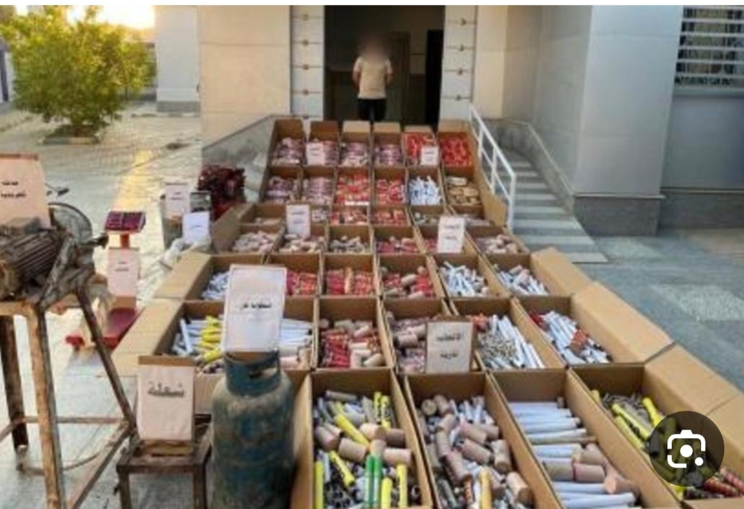 ضبط ورشة لتصنيع الألعاب النارية بالفيوم .. وحجز مليوني قطعة معدّة للبيع