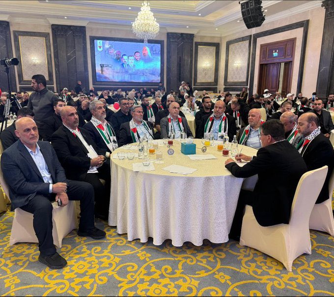 وفد حركة حماس يلتقى رئيس المخابرات العامة