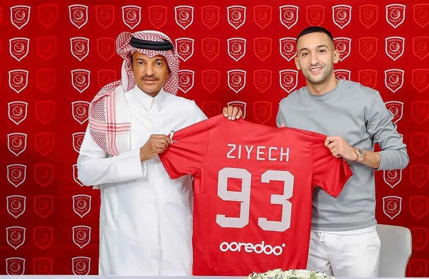 المغربى حكيم زياش.. فى الدحيل القطرى