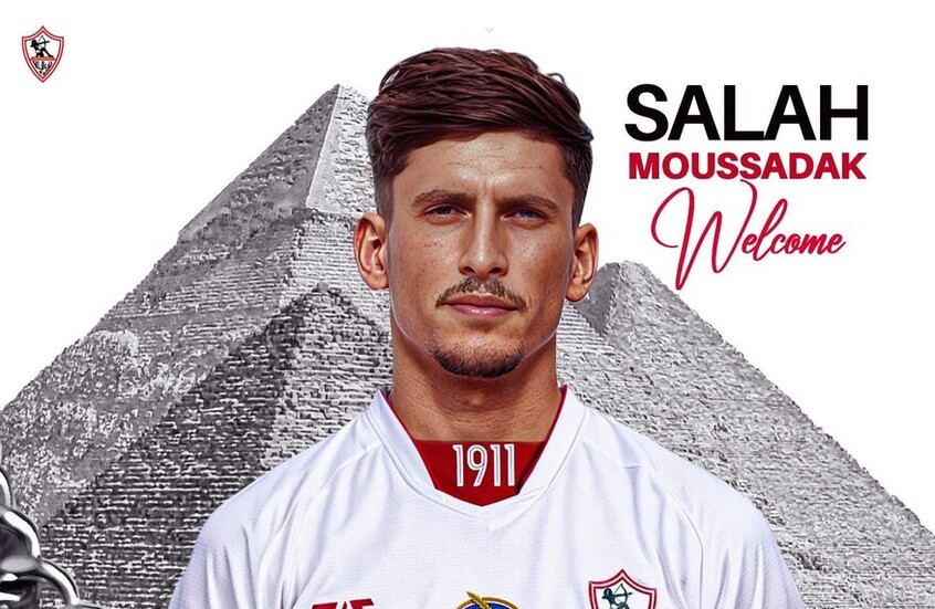 المغربي صلاح الدين مصدق..ينتظم فى تدريبات الزمالك اليوم