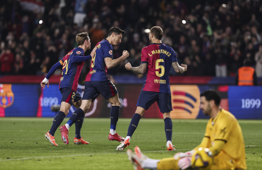 برشلونة يستعيد صدارة الدورى الإسبانى بفوز صعب على رايو فاليكانو